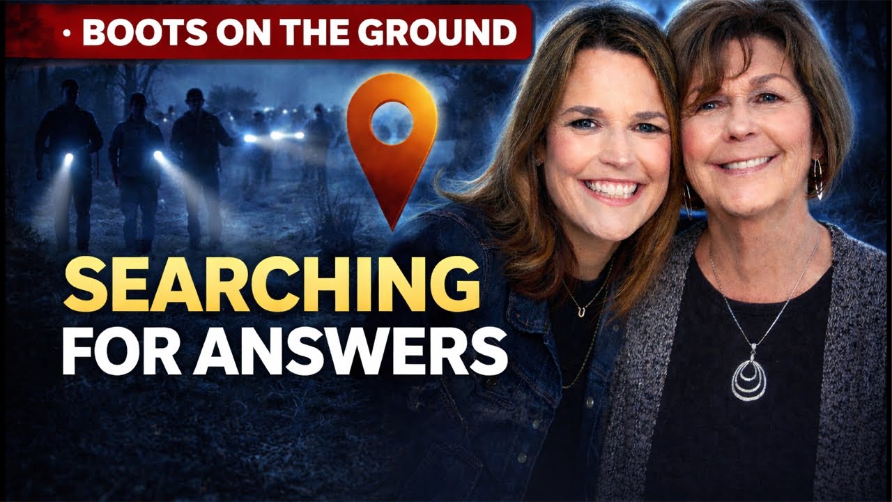 🚨 LIVE: Boots on the Ground Checking TUNNELS for Clues in the Nancy Guthrie Case