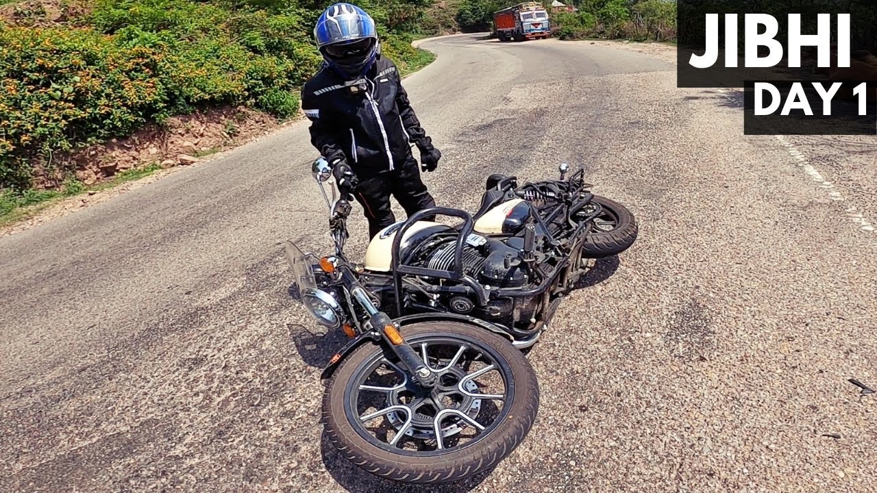 Biwi Ki Riding Gone Wrong | Royal Enfield Meteor 350 Crashed | JIBHI 2021