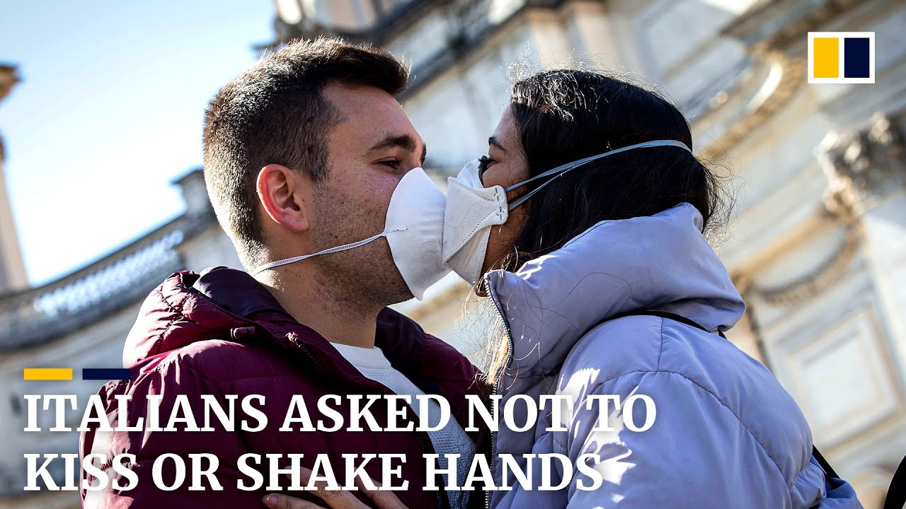 Italy discourages kissing and shaking hands over coronavirus