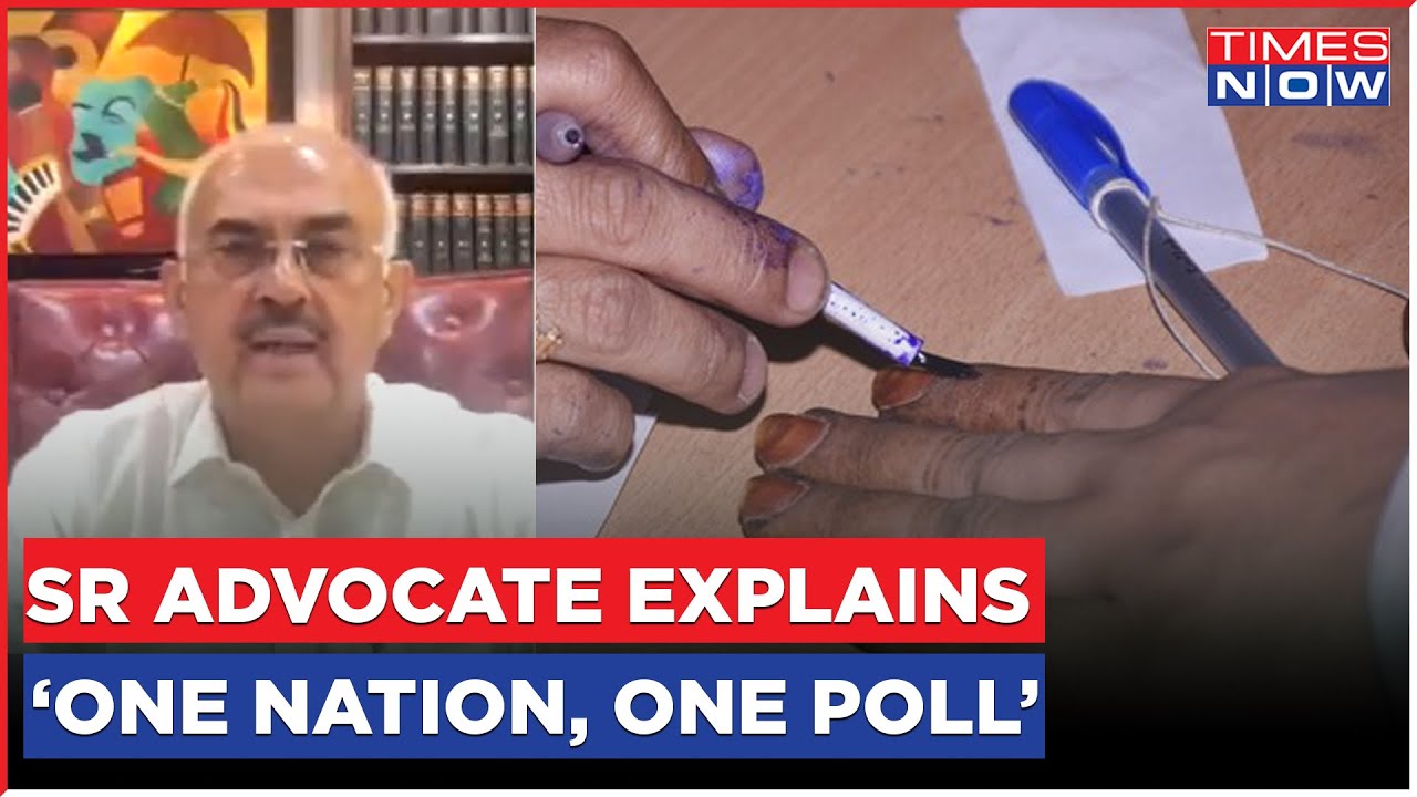 Sr Advocate Vikas Singh Reasons Why India Needs 'One Nation, One Election' | PM Modi | English News