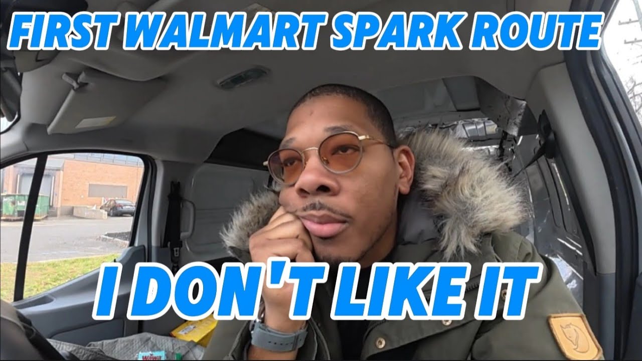 Я прошёл свой первый маршрут Walmart Spark, и это было ужасно