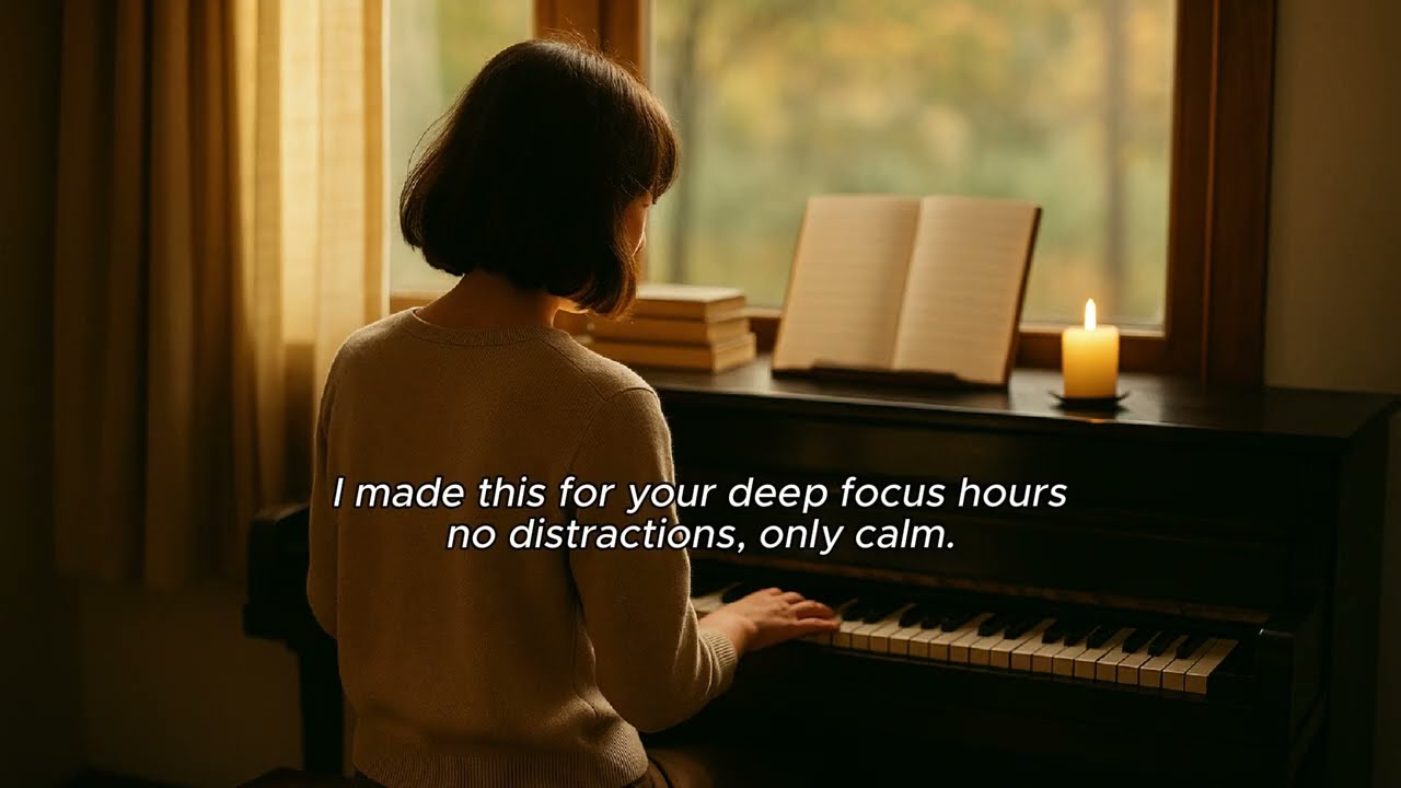 I made this for your deep focus hours—no distractions, only calm.