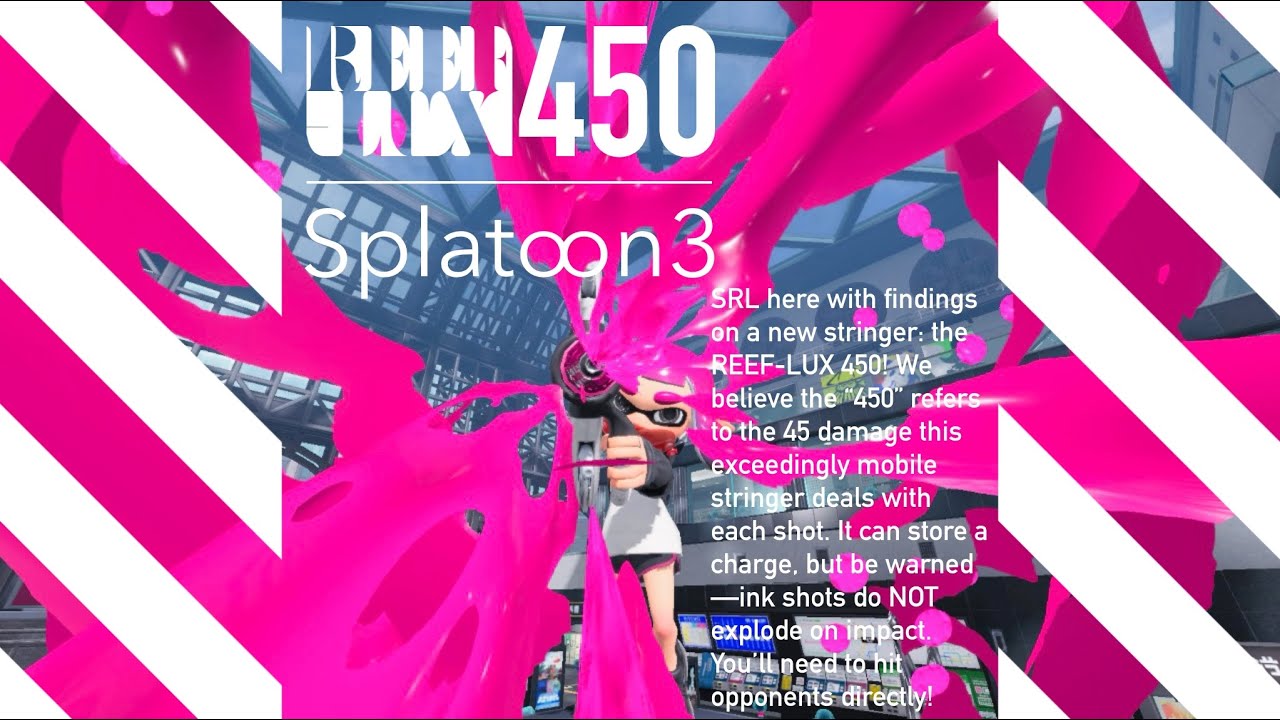 〖亜光速〗ガンッLACT-450 Ⅹマッチ 〖Splatoon3/XP2882.3〗