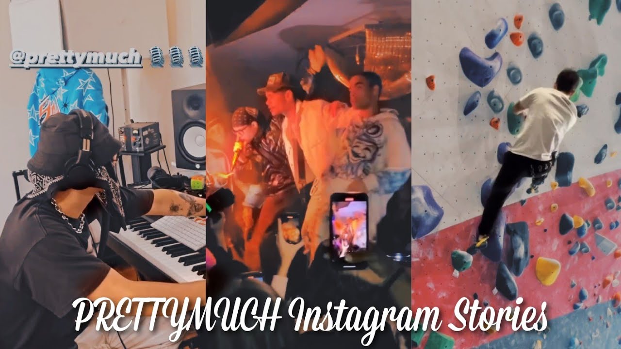 PRETTYMUCH Instagram Stories pt.5