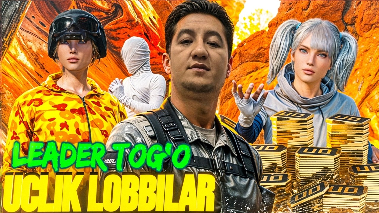 🔴💵 UCLI LOBBI JIGARLAR RAMAZON MUBORAK !!! #pubgmobile #leaderyt #pubg #games