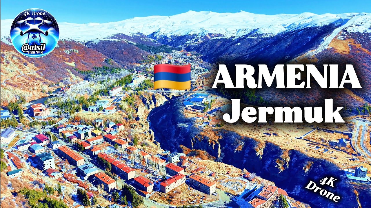  🇦🇲 ARMENIA/Jermuk Deer Viewpoint/4K Drone Mini 5 Pro/תצפית הצבי ירמוק ארמניה - ממעוף הציפור/רחפן