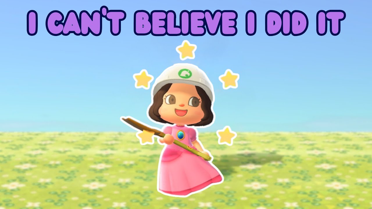 Watch me flattening my island waiting for 3.0 update in Animal Crossing