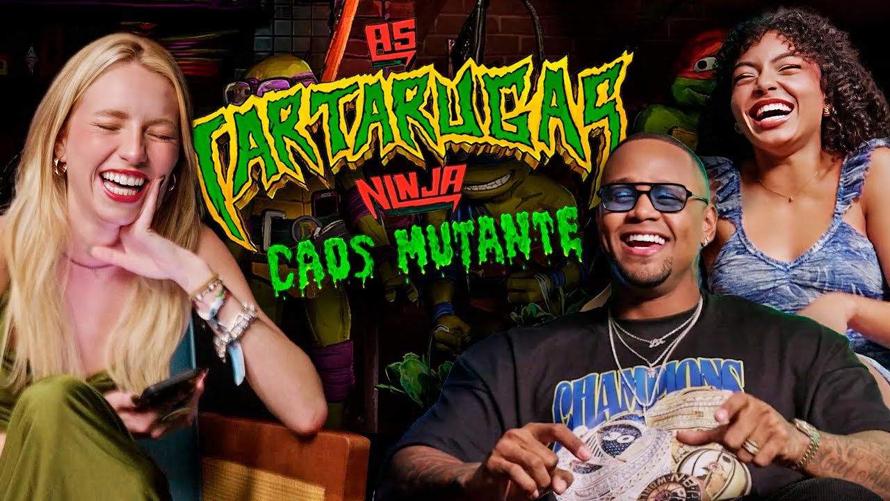 ENTREVISTEI OS DUBLADORES DE TARTARUGAS NINJA: CAOS MUTANTE!