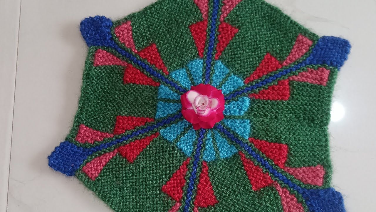  Chaukhat Thailposh New lovely❤ design☺#woolen 
