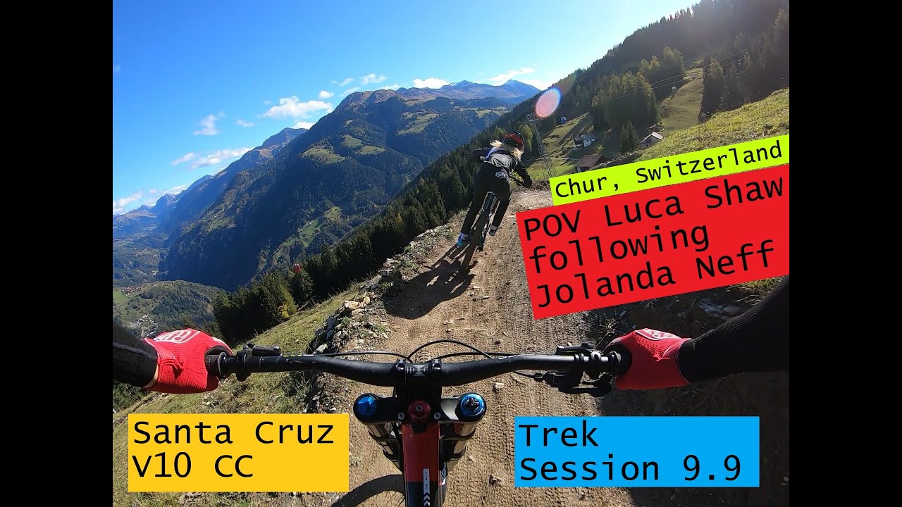 POV Luca Shaw following Jolanda Neff in Chur Switzerland!