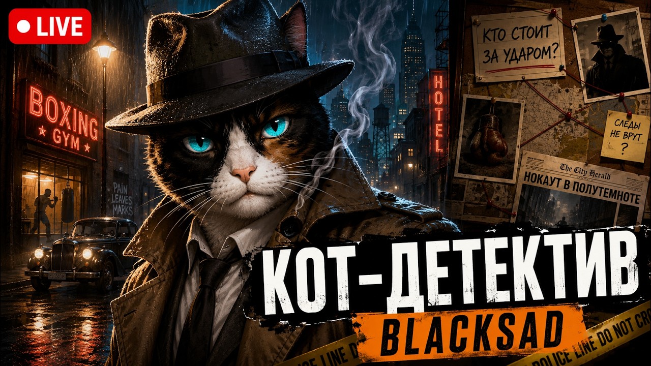 БАРСИК СТАЛ ЧАСТНЫМ ДЕТЕКТИВОМ | BLACKSAD