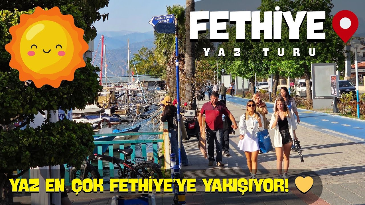 Yaz Fethiye&rsquo;ye &Ccedil;ok Yakışıyor! 😍 Gezi ve Y&uuml;r&uuml;y&uuml;ş Vlog | 4K 60 FPS #fethiye