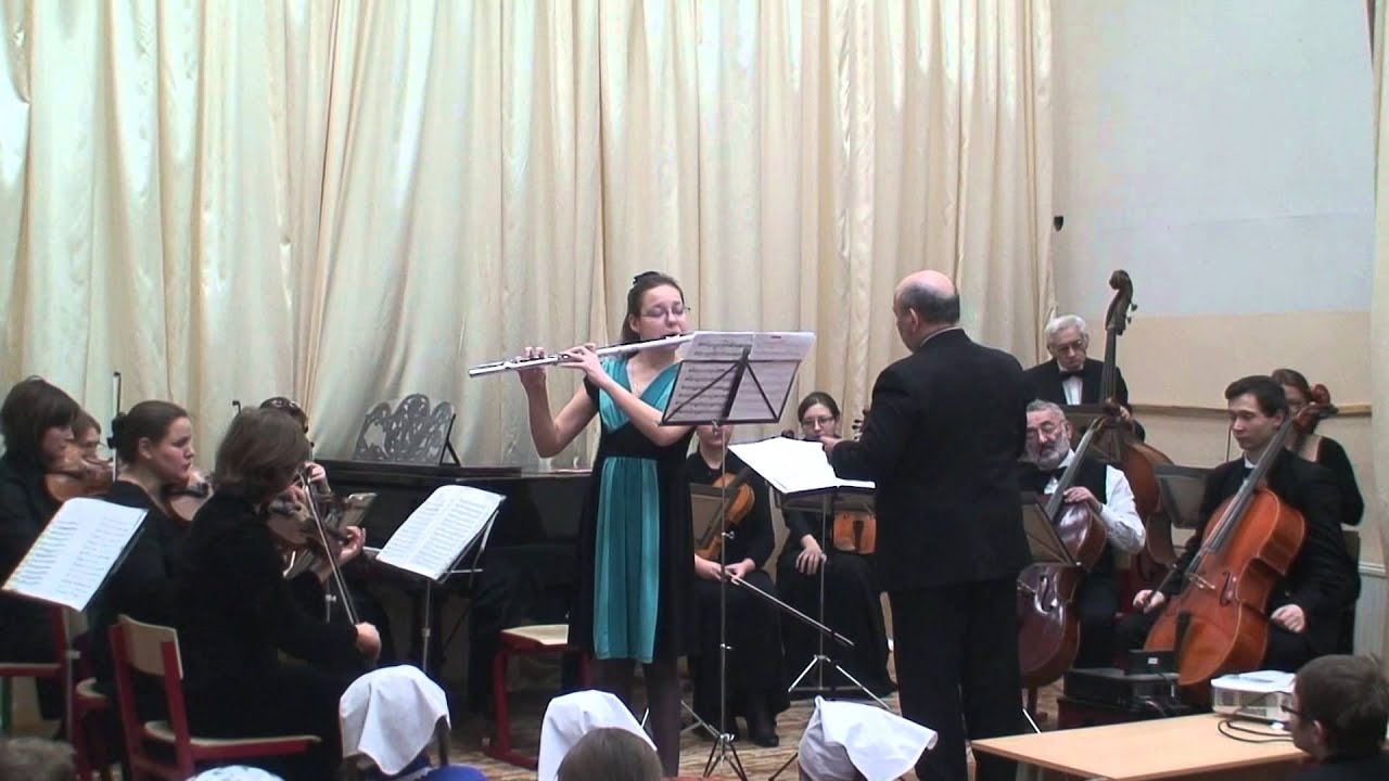 Орлова Анна  Giovanni Battista Pergolesi : Flute Concerto in G Major