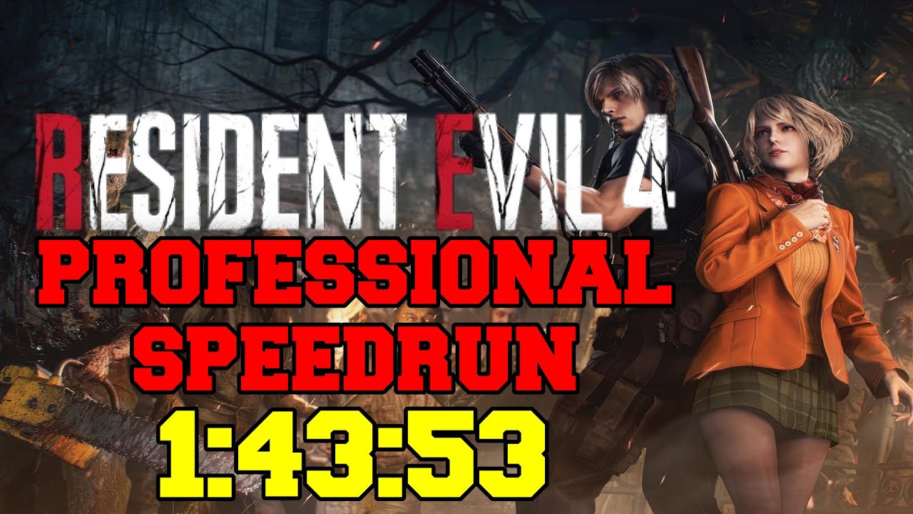 Resident Evil 4 Remake Professional Speedrun 1:43:53