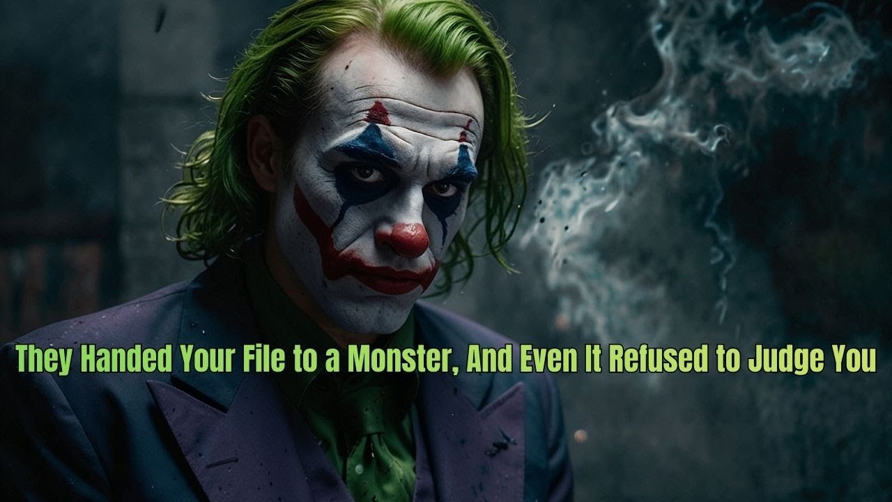 They Handed Your File to a Monster And Even It Refused to Judge You Joker Speech Powerful