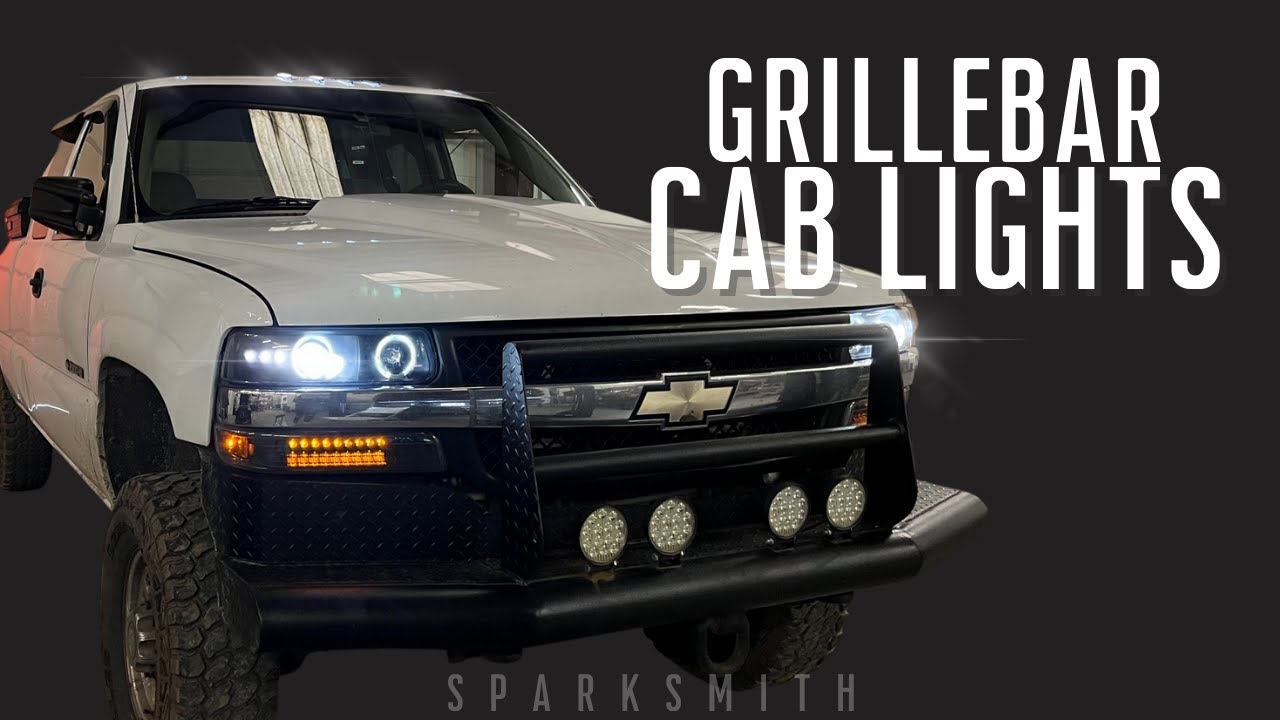 Universal Grillebars as CAB LIGHTS