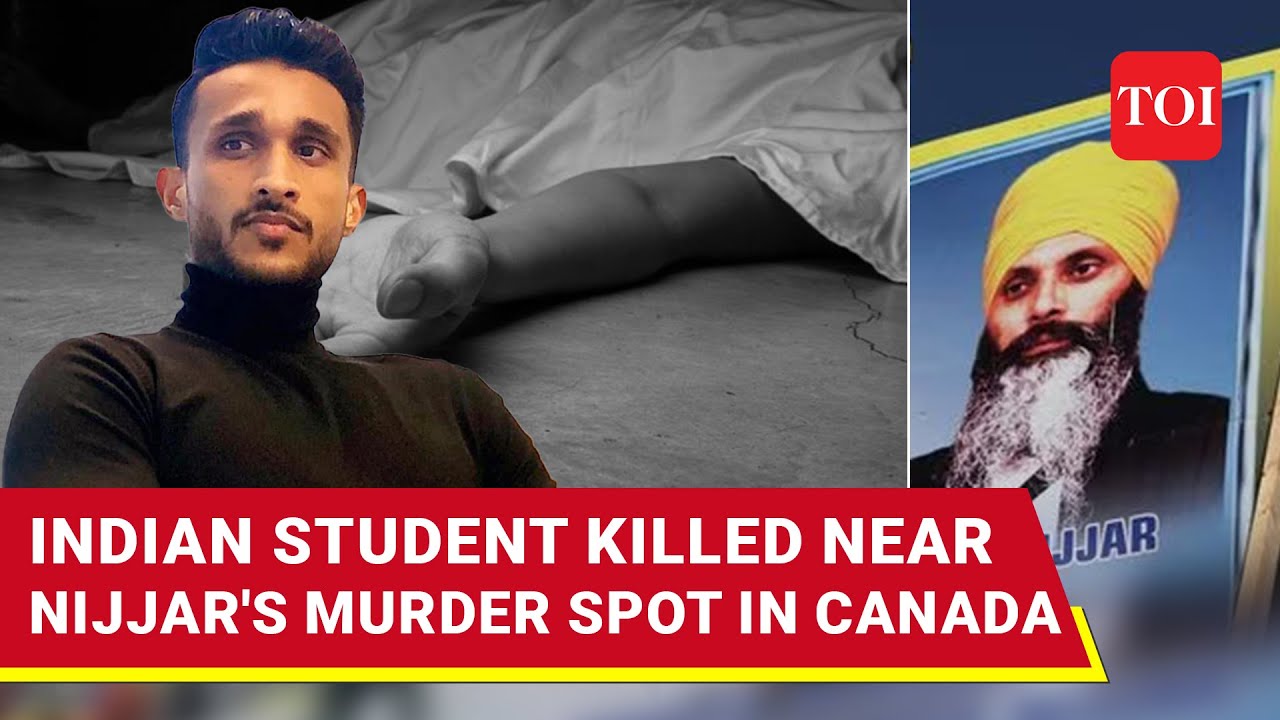 Canada: Indian Student Shot Dead In The Same City Where Nijjar Was Killed; Probe Begins