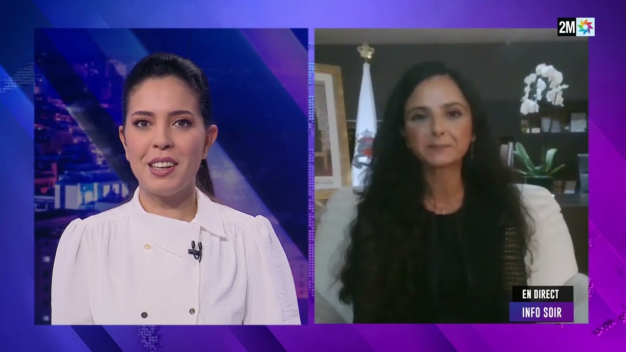 Mme Loubna Tricha, Directrice G&eacute;n&eacute;rale de l'OFPPT, invit&eacute;e du JT de 2M TV du 01/10/2021