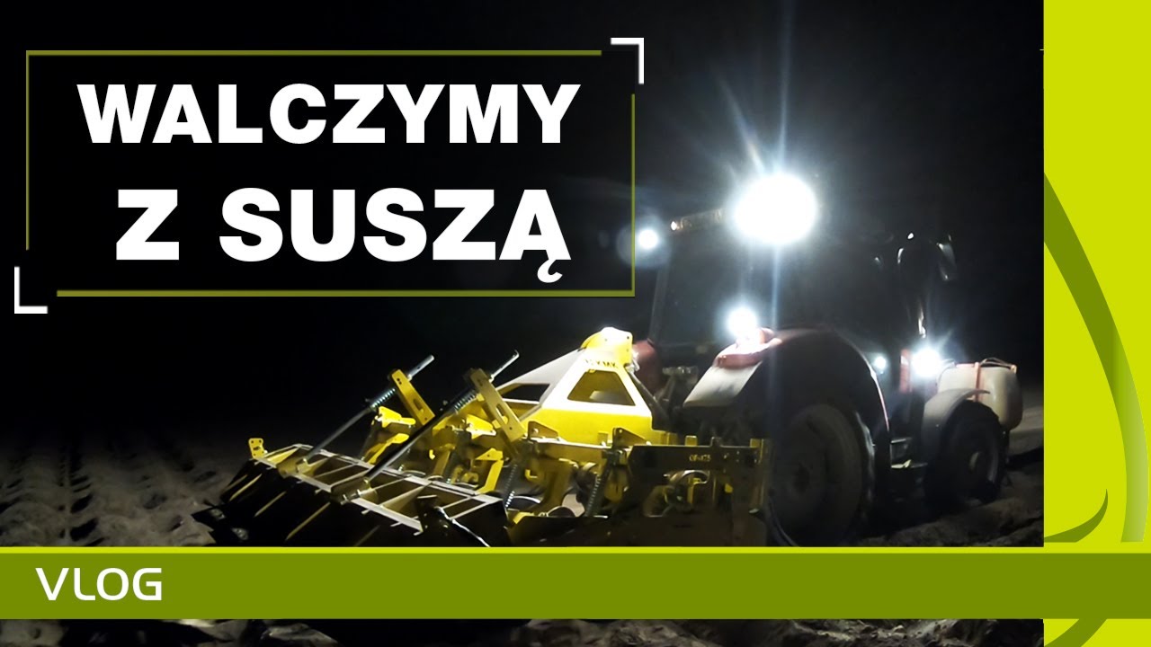 Sadzimy i obsypujemy ziemniaki w nocy. Szukamy sposobów na suszę