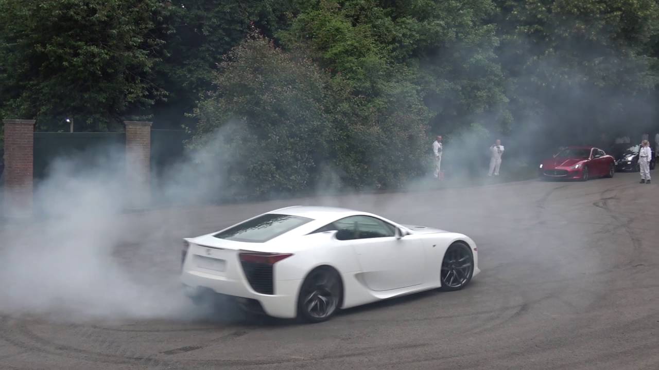 Lexus LFA & LC 500 Go Insane at Goodwood | Lols, Burnouts, Drifts