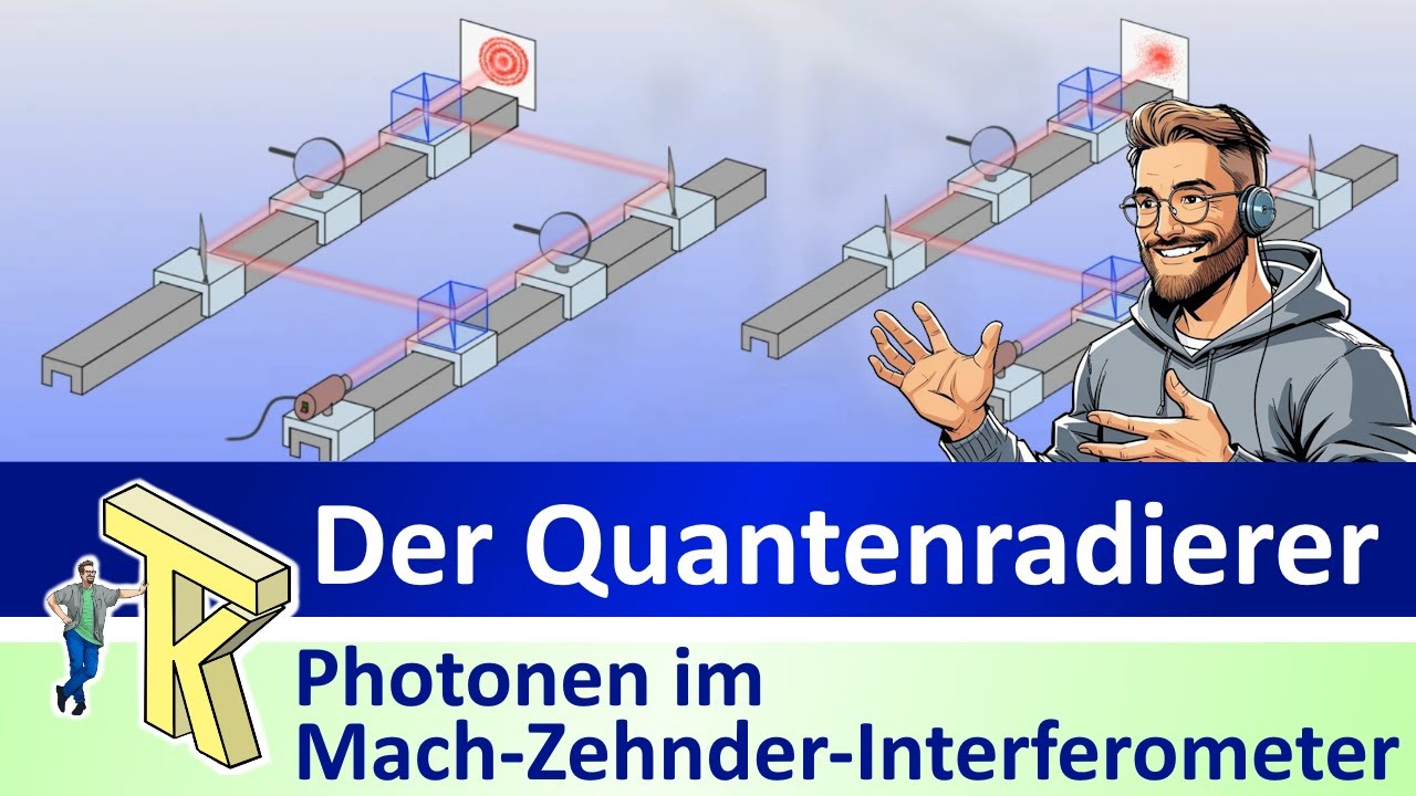 Der Quantenradierer - Photonen im Mach-Zehnder-Interferometer