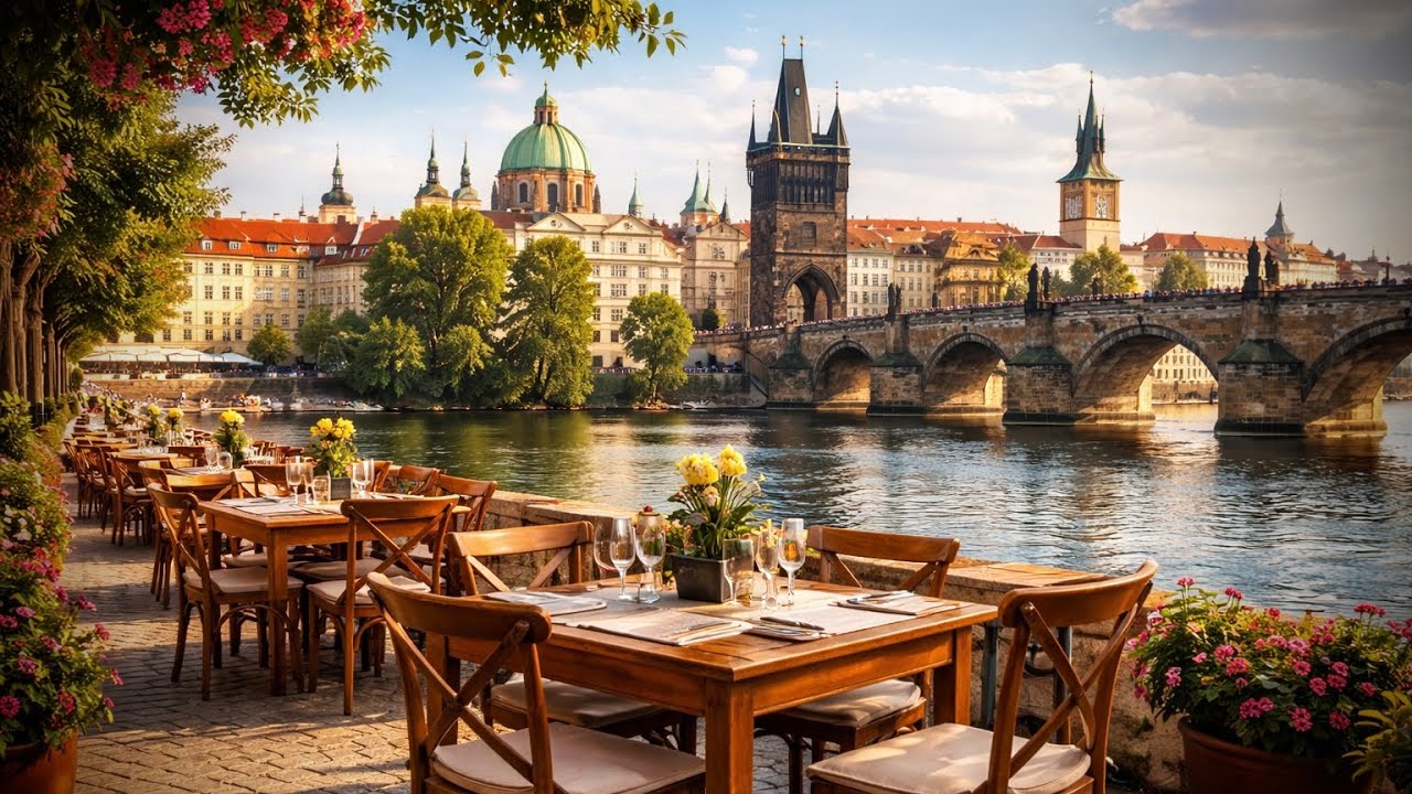 What to Do in Prague?Naplavka Market Prague 2025 🇨🇿  - 4K UHD Walk -Street Food
