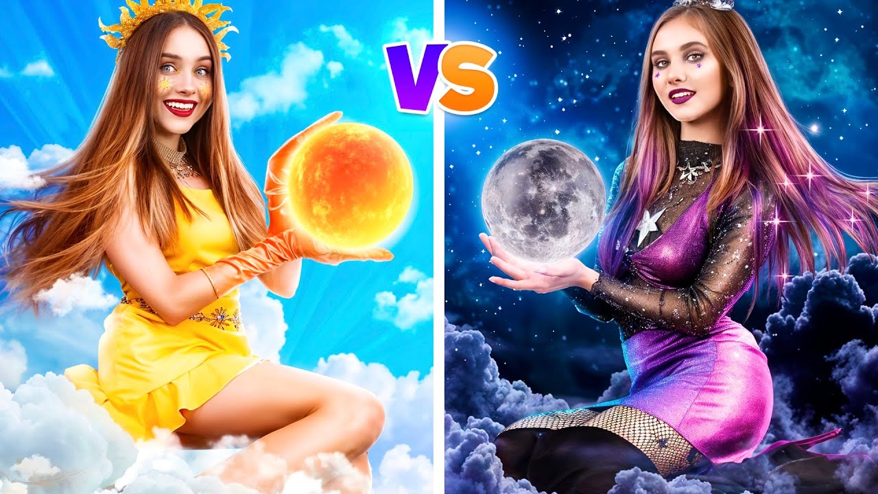 Девушка День vs Девушка Ночь! Кто Станет Королевой Школы?