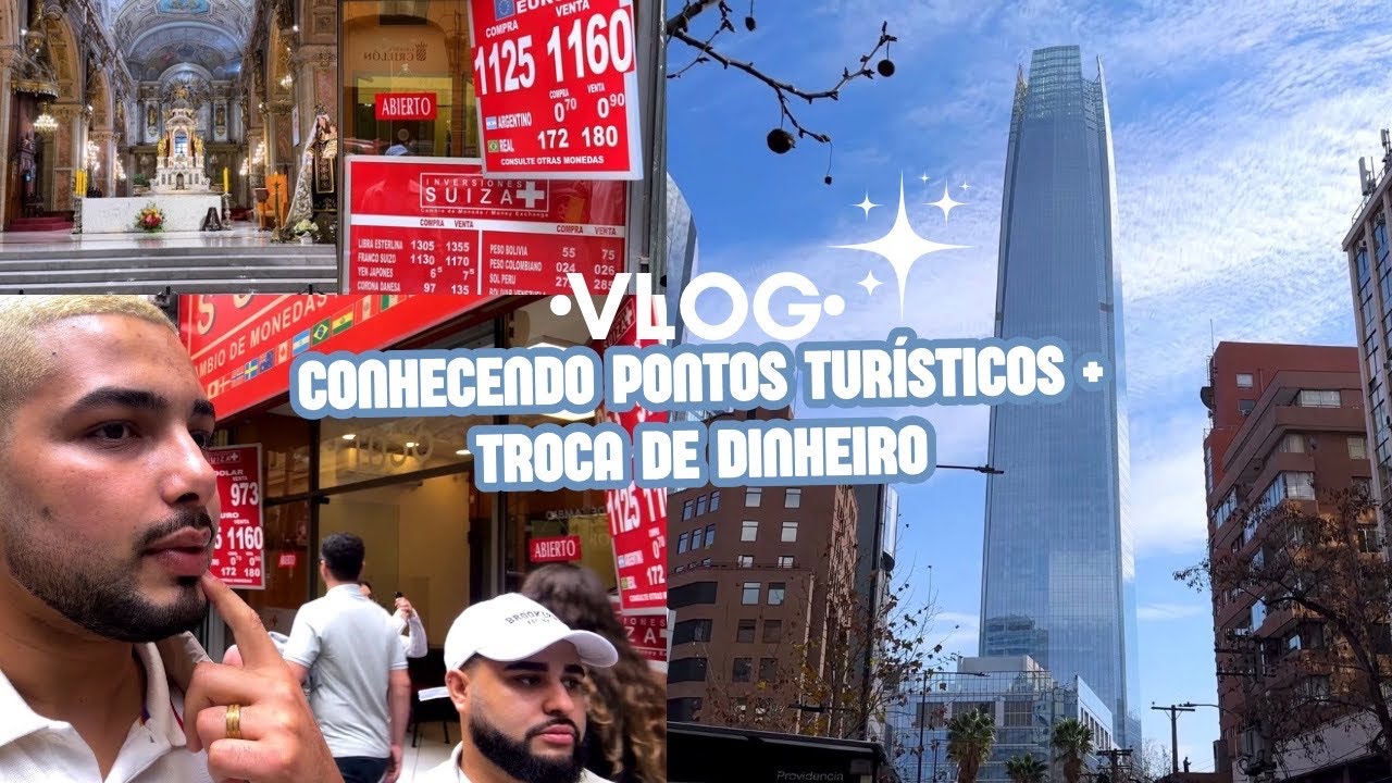 📸 Turistando no Chile: conhecemos o Sky Costanera e o centro histórico! 🏙️✨