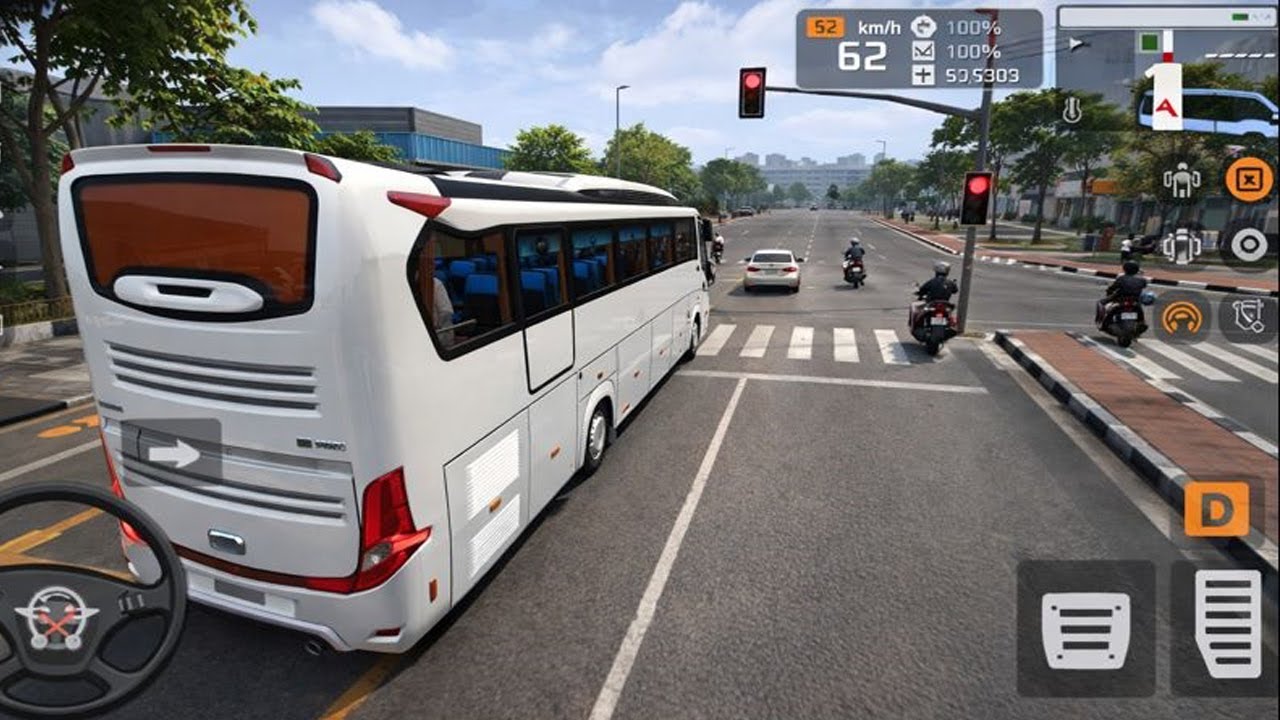Power Bus Simulator Indonesia Gameplay | Realistic Indonesian Bus Driving | Android Game