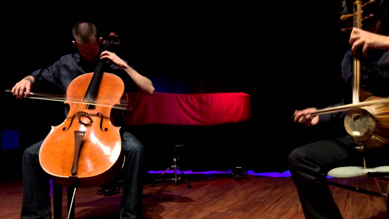 Kamancello - improvisational duo, Shahriyar Jamshidi (Kamanche) Raphael Weinroth-Browne (Cello)