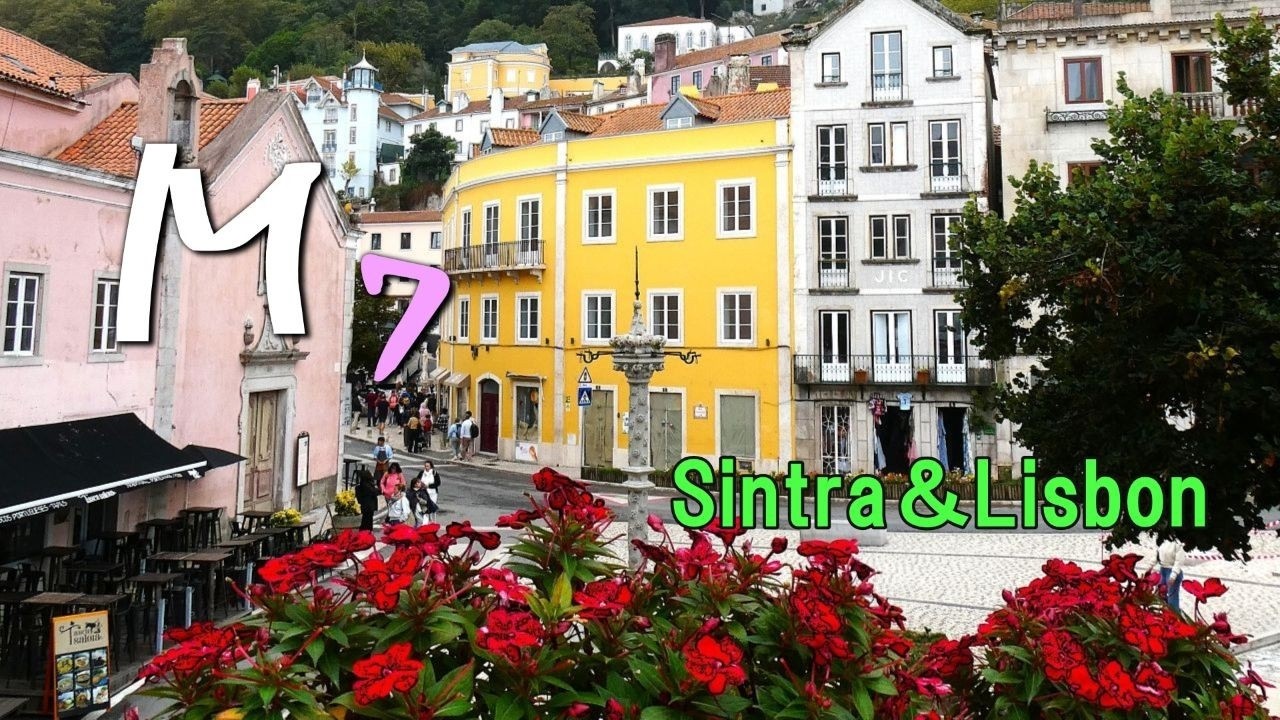 シントラで発見😍楽しい街🏘️リスボン韓国焼肉〆はヌードル🍜