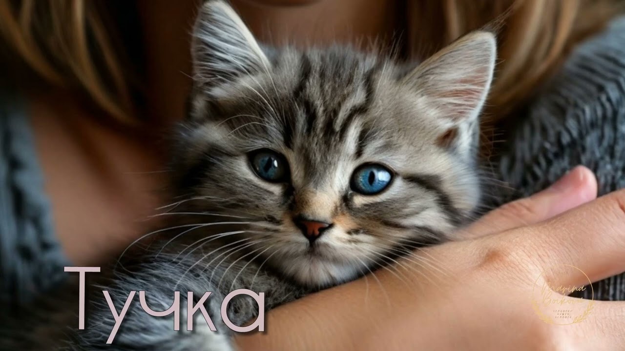 Возьмите, тётенька, на счастье  🐱💧