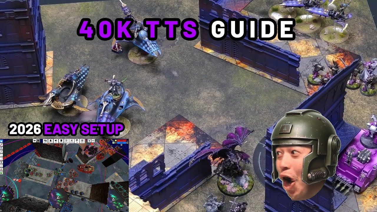 Как играть в Warhammer 40k на Tabletop Simulator – Полное руководство для начинающих