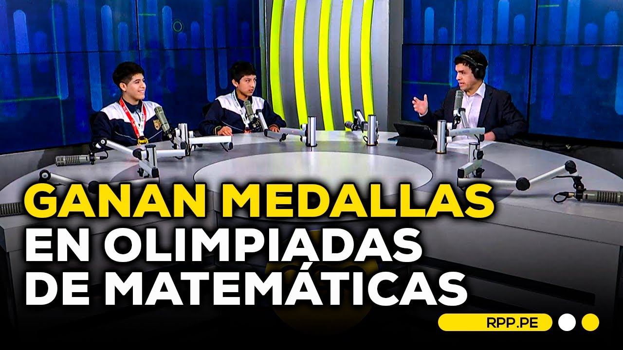🥇🥉 Jóvenes ganan medalla de oro y bronce en Olimpiada Mundial de Matemáticas #SIEMPRECASARPP