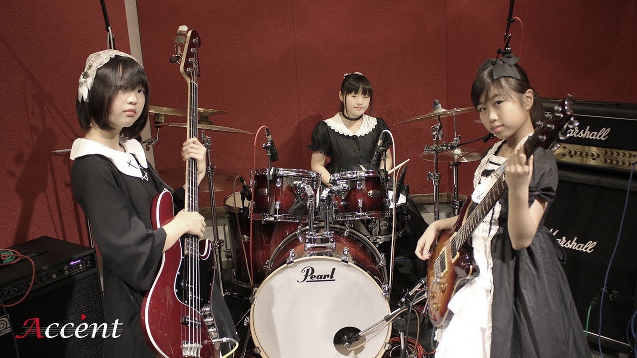 【アクセント】BAND-MAID『Don't you tell ME』バンド演奏に挑戦！