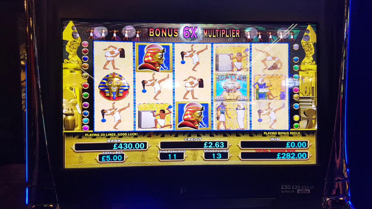 pharaohs fortune deluxe &pound;5 a spin winner