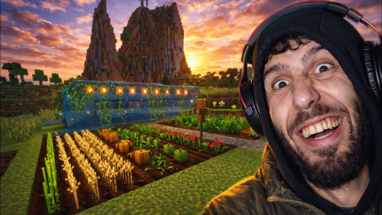 ئەم دێ نوکە بیستانی چێکەین 🌷🌱🪴 Minecraft 7