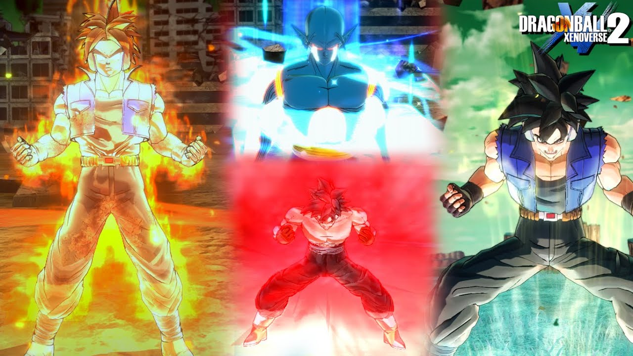 NEW Cac Transformation Mods Compilation! Super Saiyans - Tremendous Power - SSG - SSB & More - DBXV2
