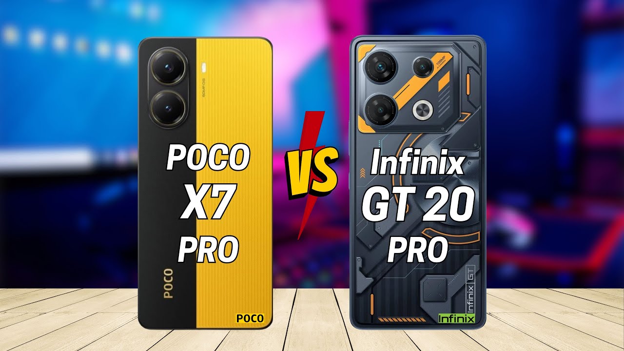 Poco X7 Pro vs Infinix GT 20 Pro