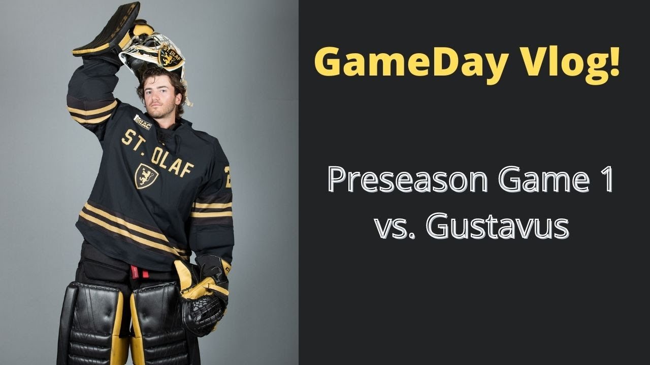 SHUTOUT in our FIRST (Pre-season) GAME! | Life of a College Hockey Goalie
