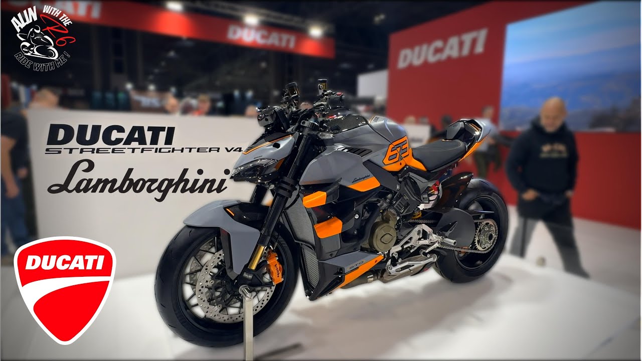 Ducati Streetfighter V4 Lamborghini 2023 First look @ducati #ducati