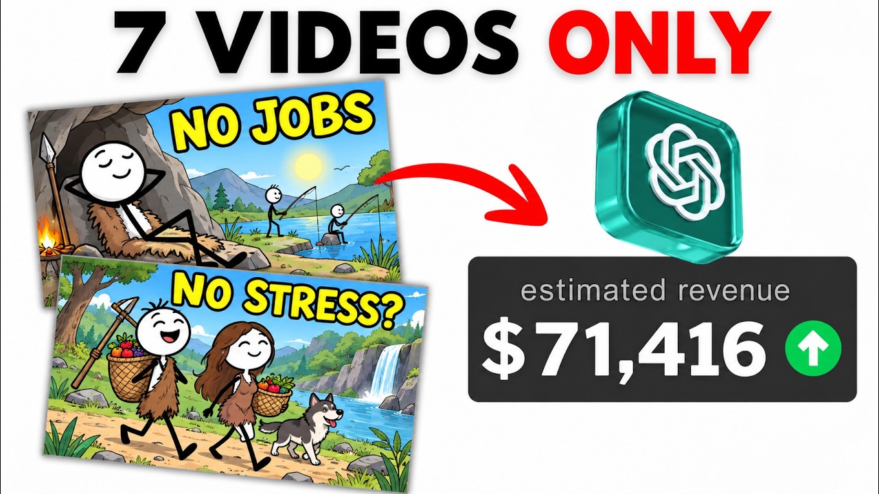 How to Make Viral Stickman Animation Using Free AI Tools| 100% FREE