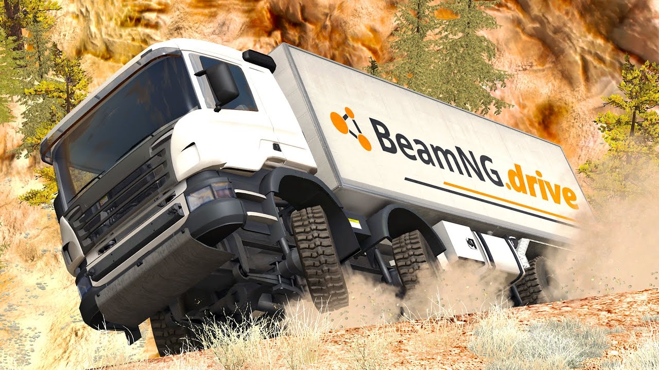 Dangerous Curves #6 – BeamNG Drive Crashes & Fails Compilation
