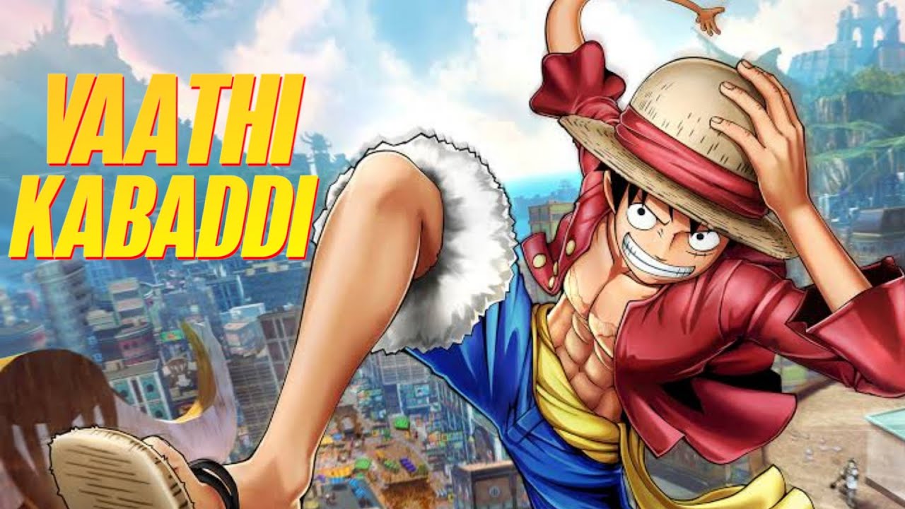 One piece Tamil Amv | One piece x vaathi kabaddi Amv | anime tamil amv | Master