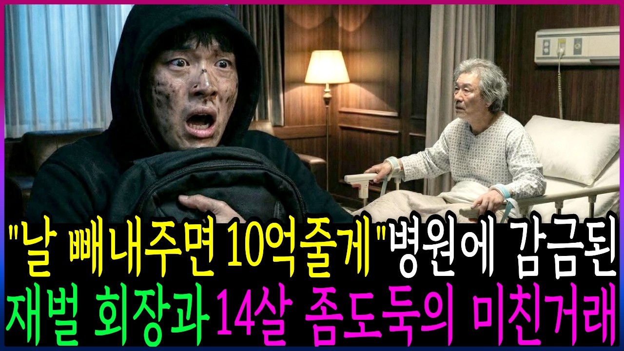 병원에 감금된 재벌회장과 14살 좀도둑의 미친거래  