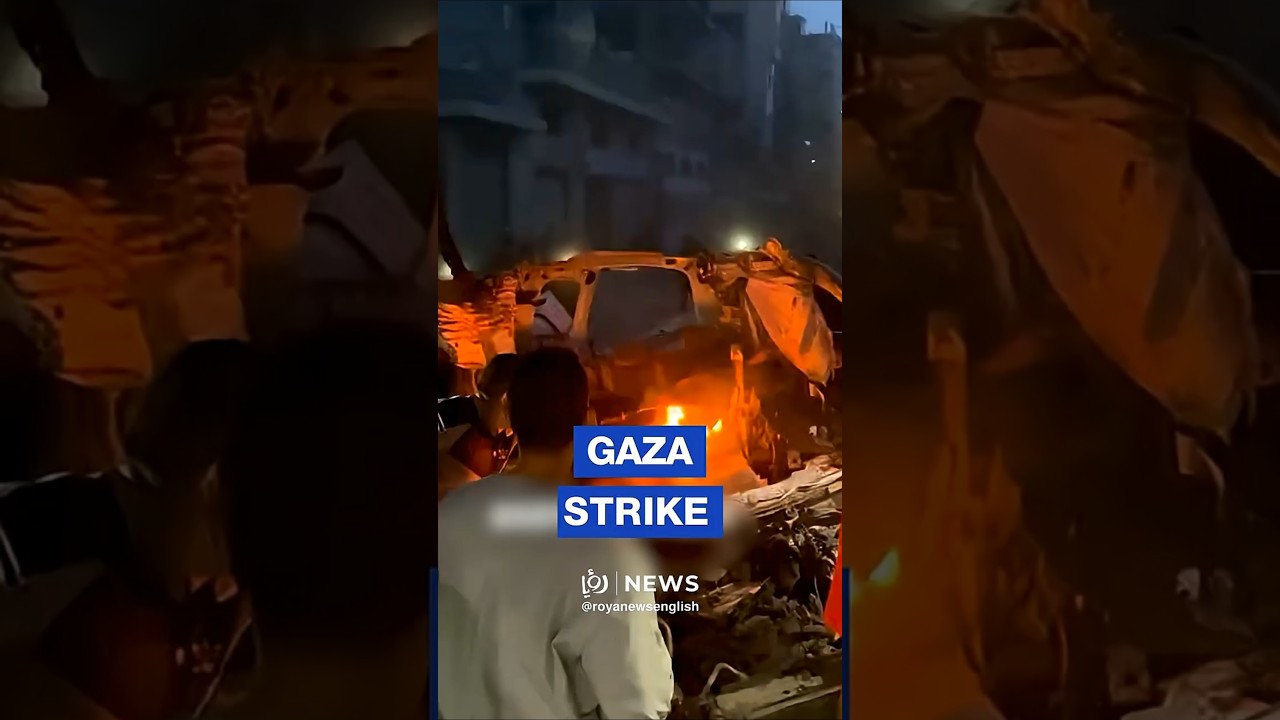 🇵🇸 &lsquo;Israeli&rsquo; strike hits car in south Gaza