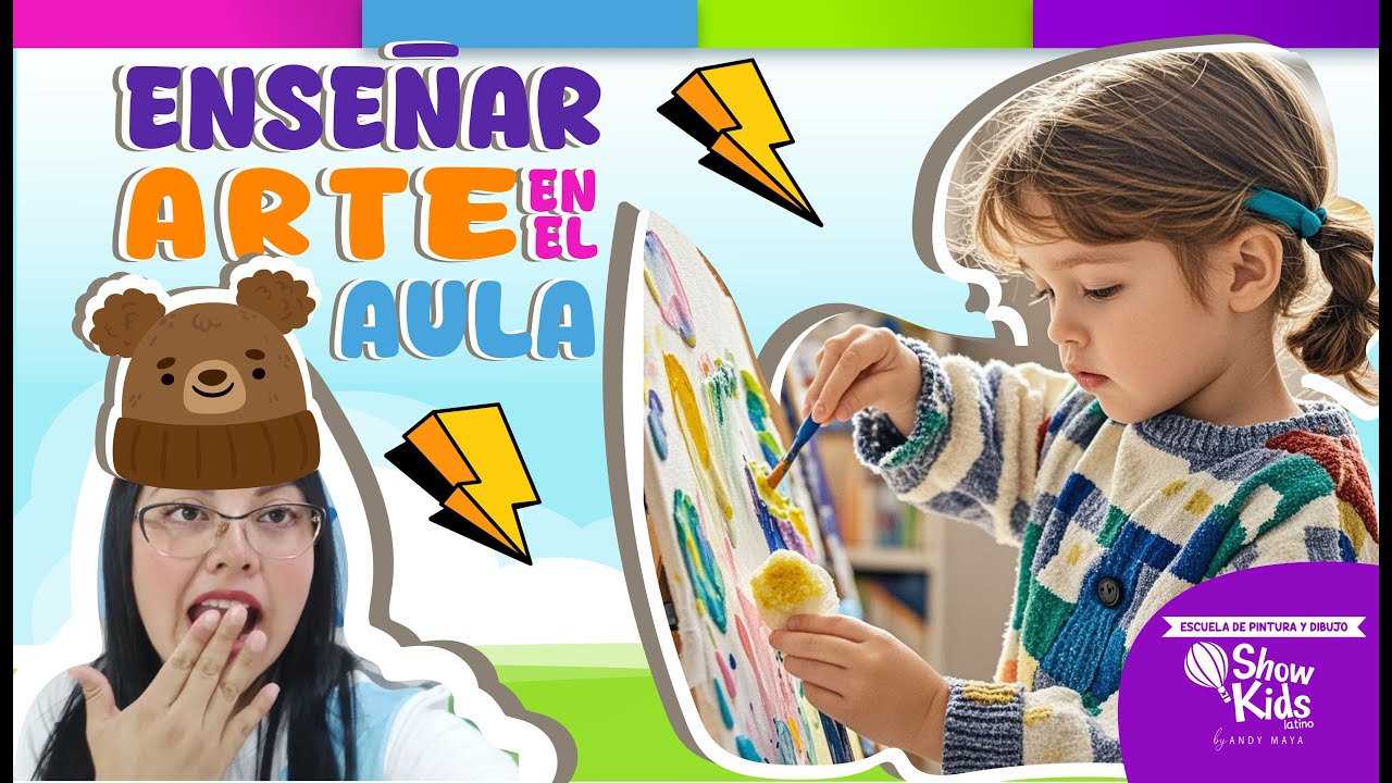 🎨 Cómo Enseñar Arte a Niños de 2 a 5 Años en el Aula 👧🧑✨