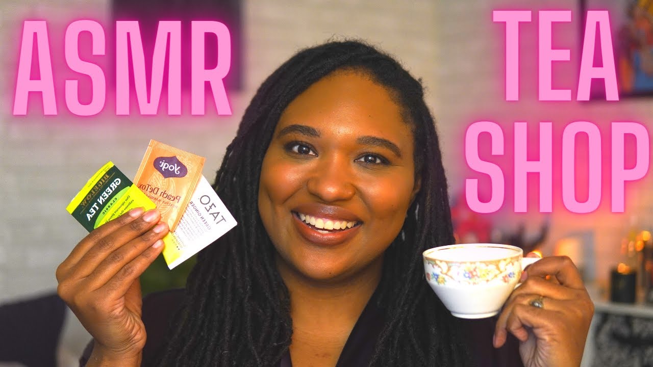 [ASMR] Sultry Tea Shop RP| Soft Spoken RolePlay (Tapping & Crinkle Triggers)