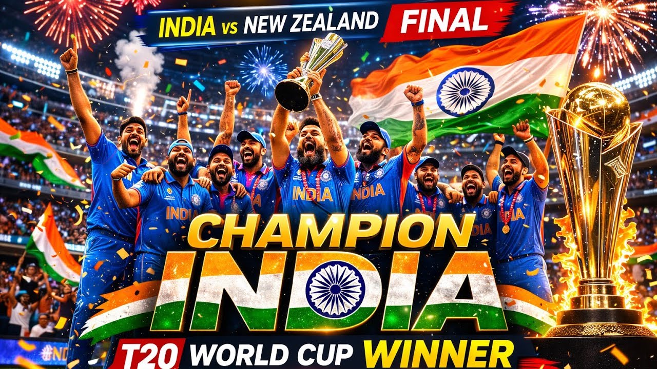 INDIA vs NEW ZEALAND FINAL | India World Cup Champion Song | Bharat Victory | Vande Mataram DJ Song