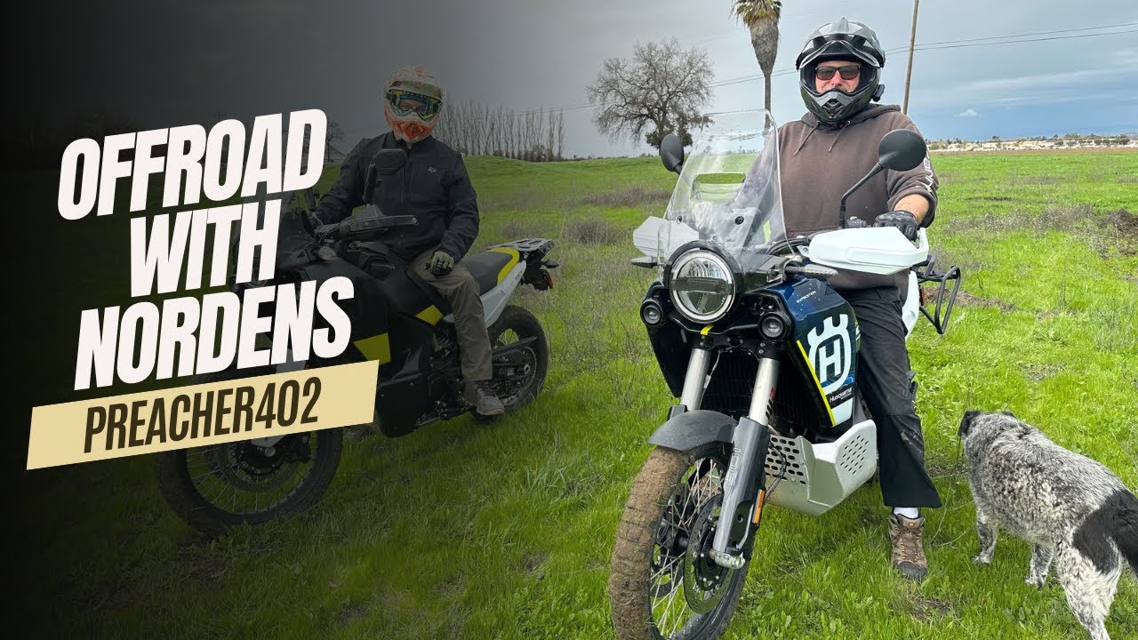 Taking the Norden 901s off-road for the first time | Father & Son Adventures